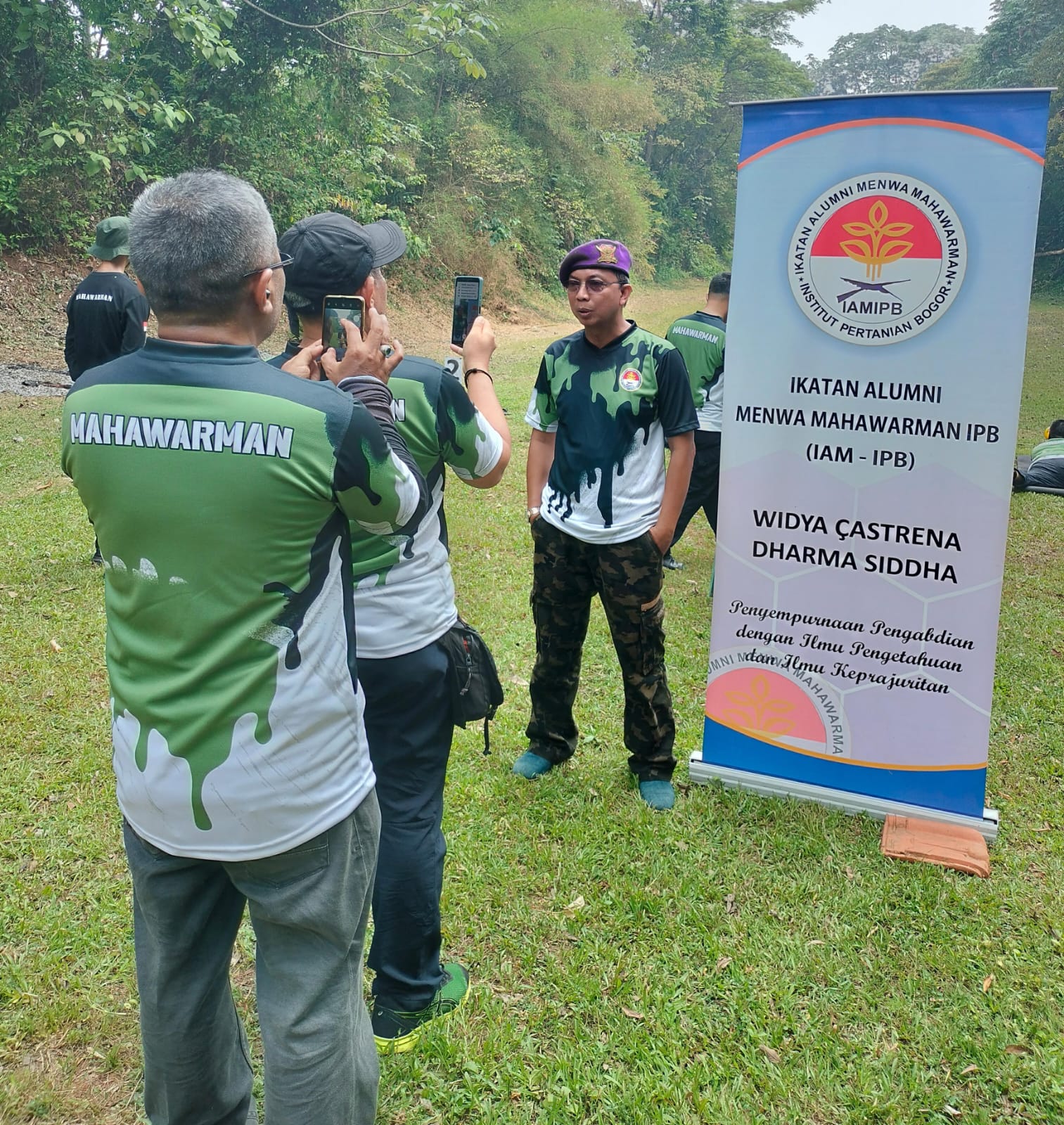Dokumentasi Latihan Penyegaran Menembak & Asah Fokus Alumni Menwa IPB - Foto 7