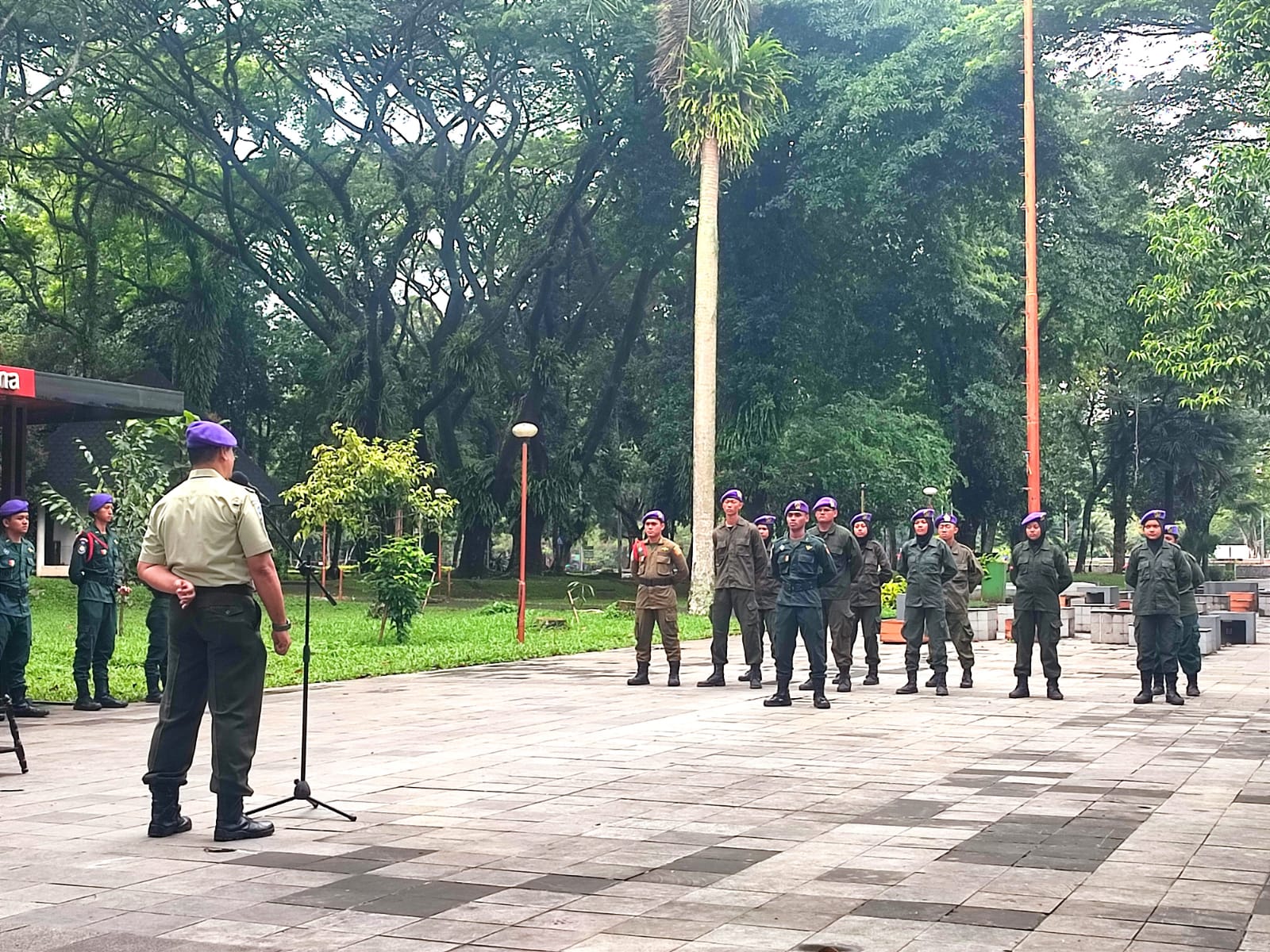 Kegiatan Penyambutan Menwa Baru Pasca Diksar — Tradisi & Kehormatan Korps
